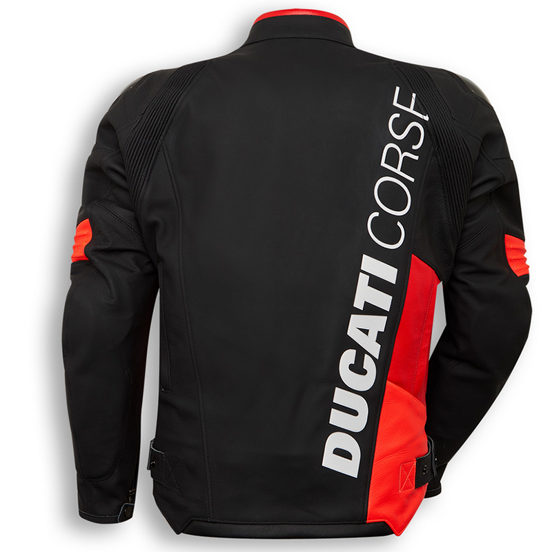 DUCATI CORSE C6 防摔皮衣/黑黑紅BY DAINESE | 敏傑重車